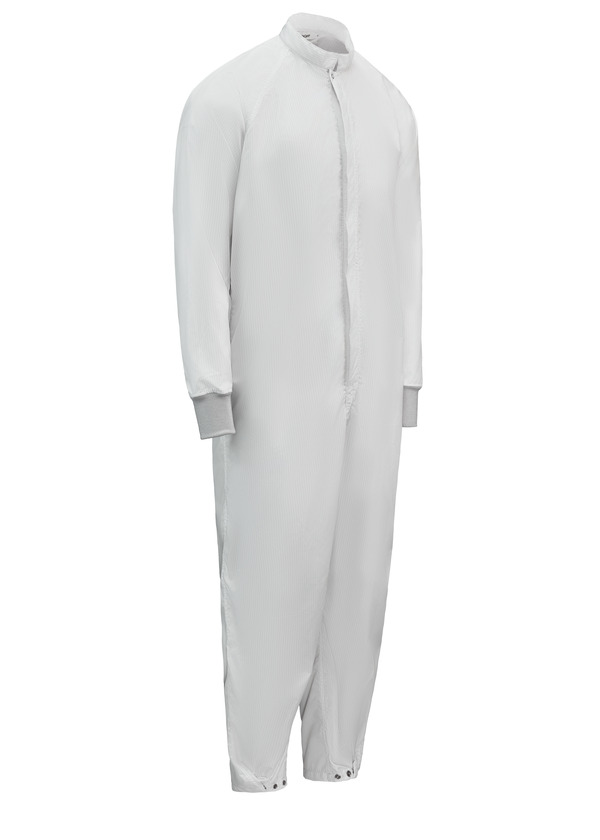 ESD Stripe Cleanroom Coverall - Front