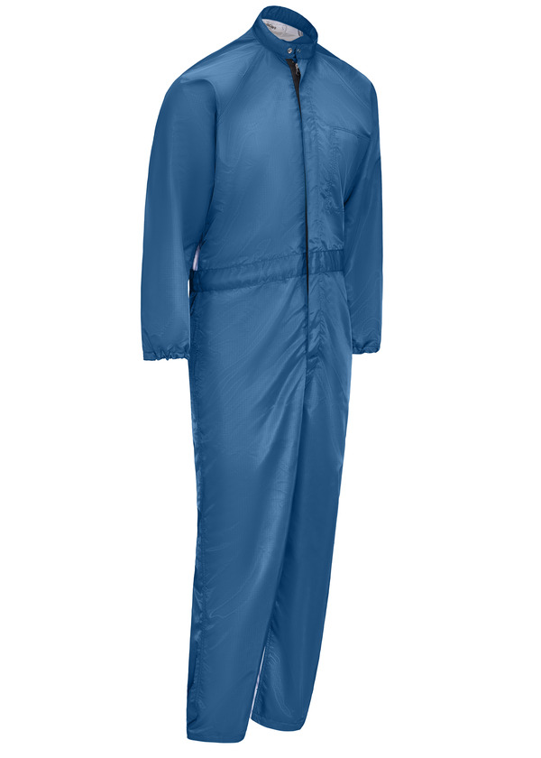 Automotive Paint Suit with Venting Yoke and Swing Pockets - Front