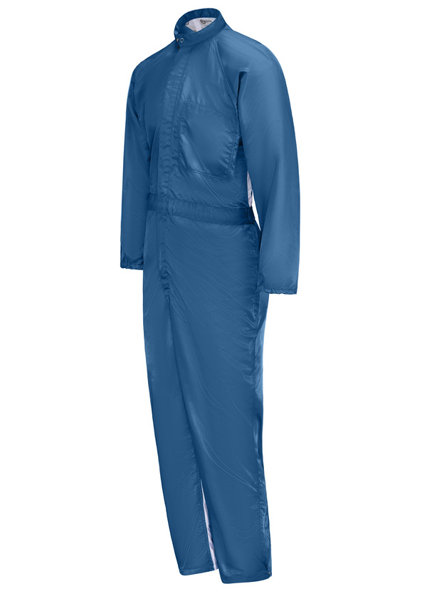 Automotive Paint Suit with Venting Yoke and Swing Pockets - Front