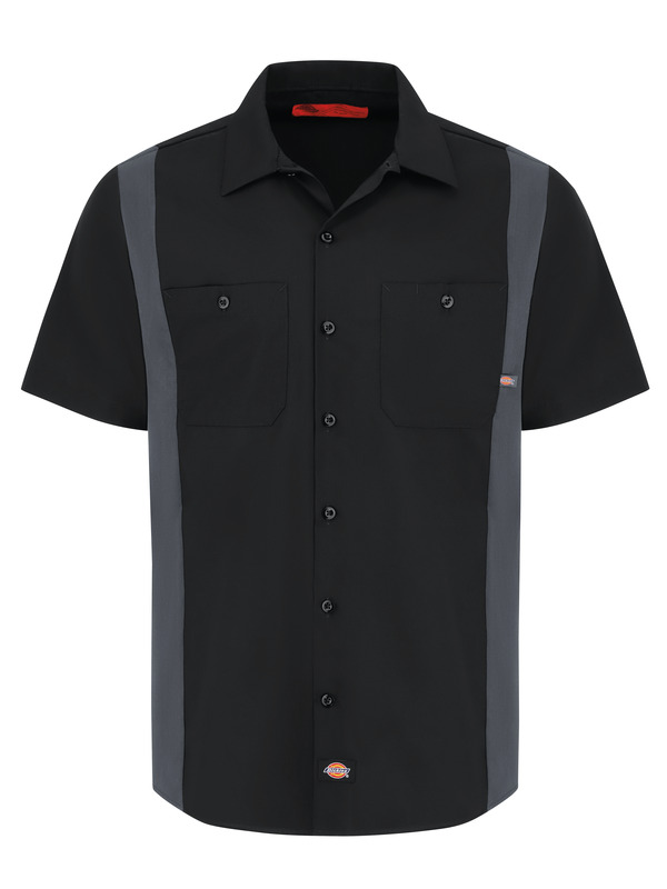 Dickies Mens Industrial Color Block Performance Polo Shirt 