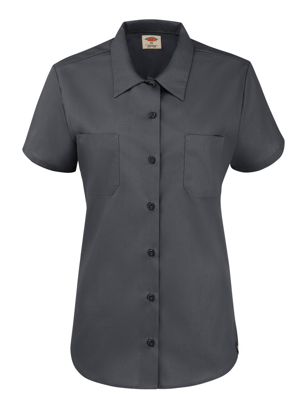Women's Short-Sleeve Industrial Work Shirt - WWOF Wholesale Product Guide