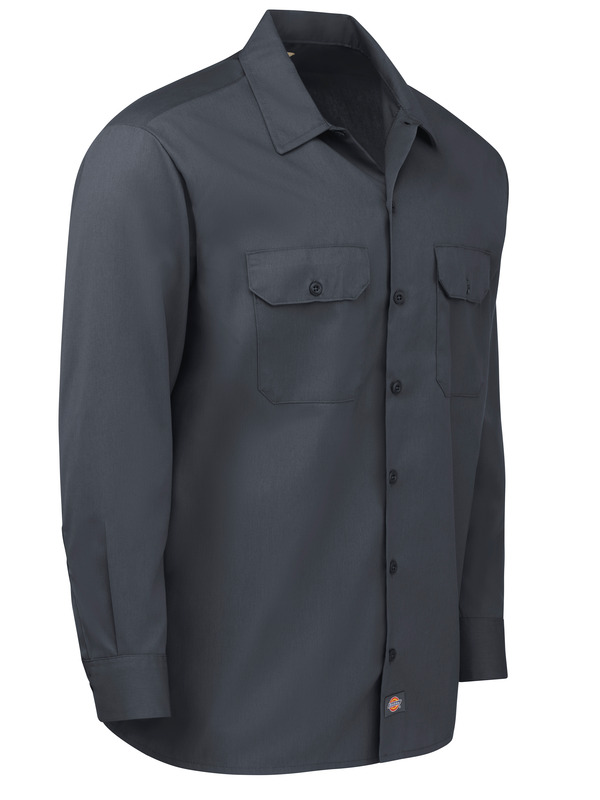 Men's Long-Sleeve Traditional Work Shirt - WWOF Wholesale Product Guide