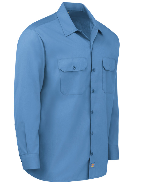 Men's Long-Sleeve Traditional Work Shirt - Front