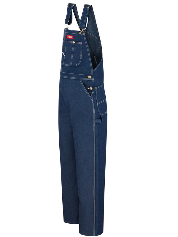 Traditional Indigo Bib Overall - Front