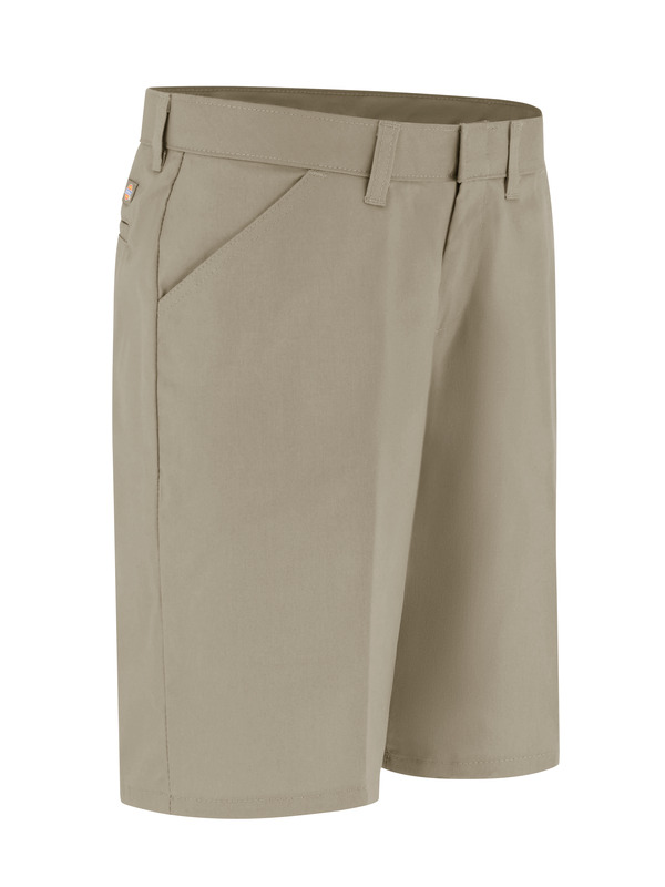 Women's 9" Flat Front Short - Front