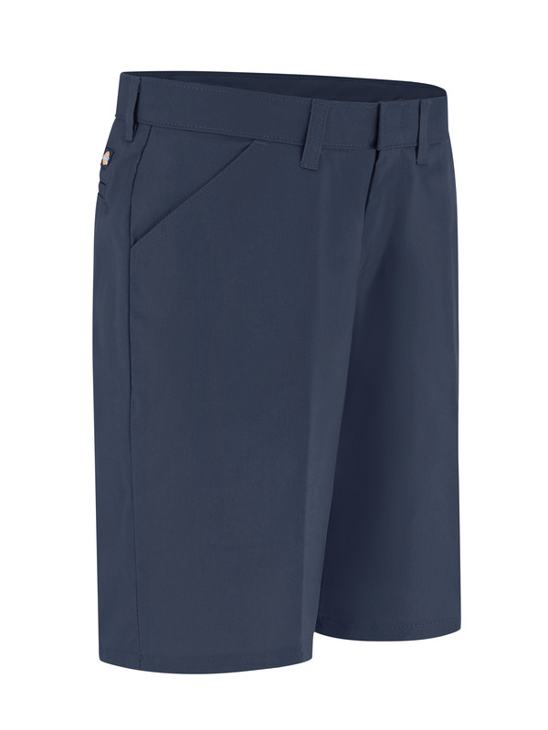 Women's 9" Flat Front Short - Front
