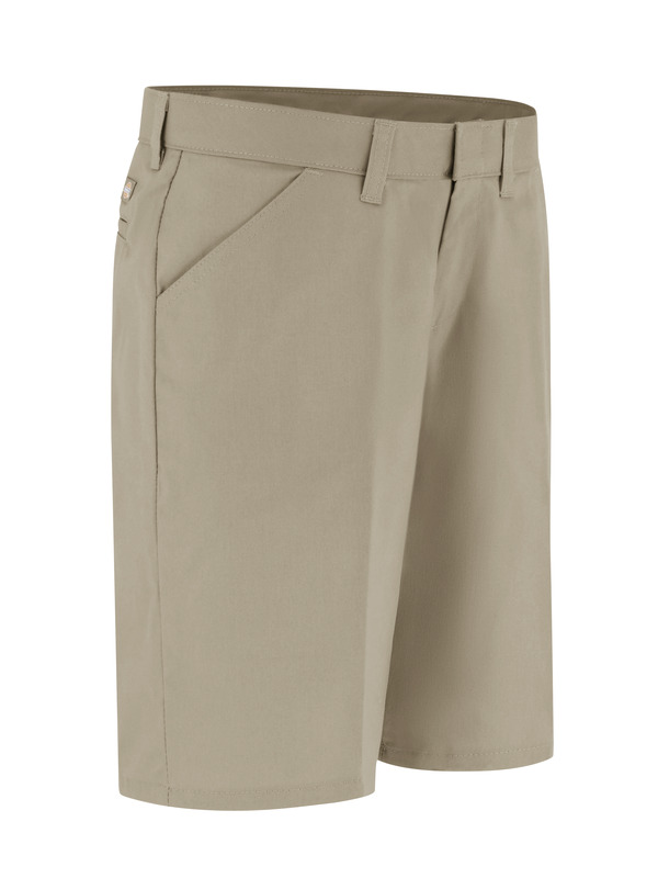 Women's 10" Flat Front Short - Front