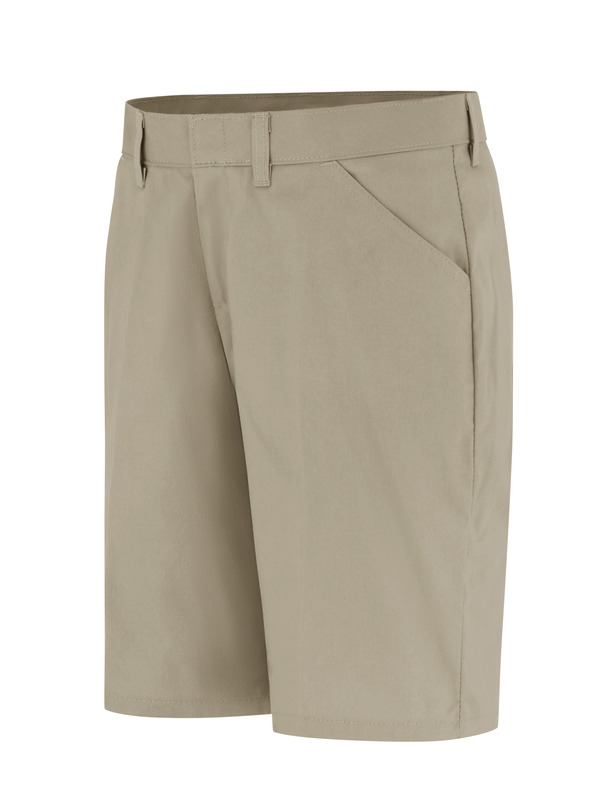 Women's 10" Flat Front Short - Front