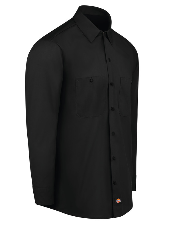 Men's Industrial Long-Sleeve Work Shirt - Front