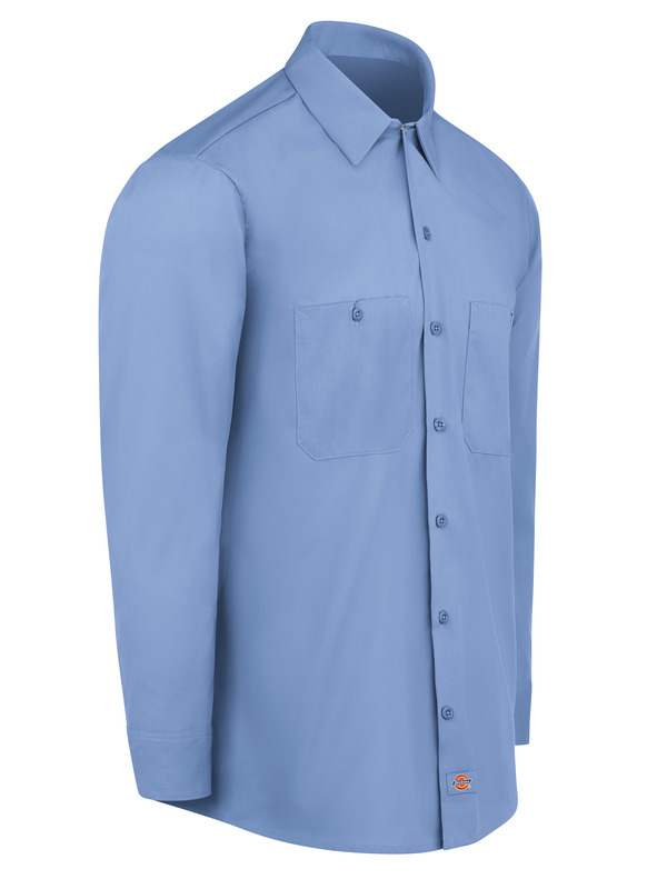 Men's Industrial Long-Sleeve Work Shirt - Front