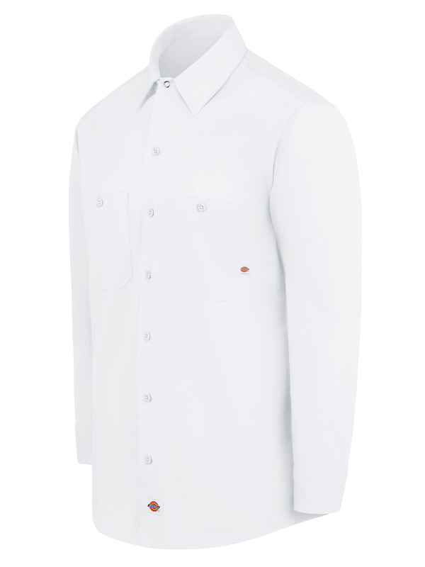 Men's Industrial Long-Sleeve Work Shirt - Front