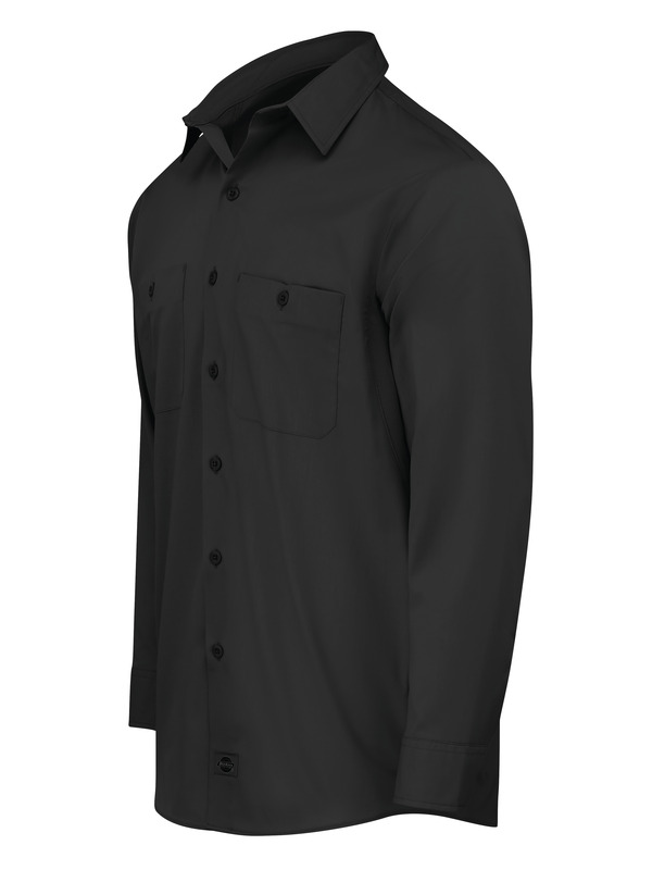 Men's Industrial WorkTech Ventilated Long-Sleeve Work Shirt With Cooling Mesh - Front