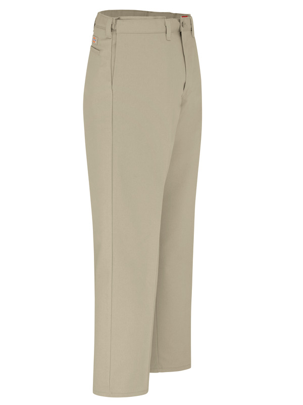 Men's Industrial Flat Front Comfort Waist Pant - Front