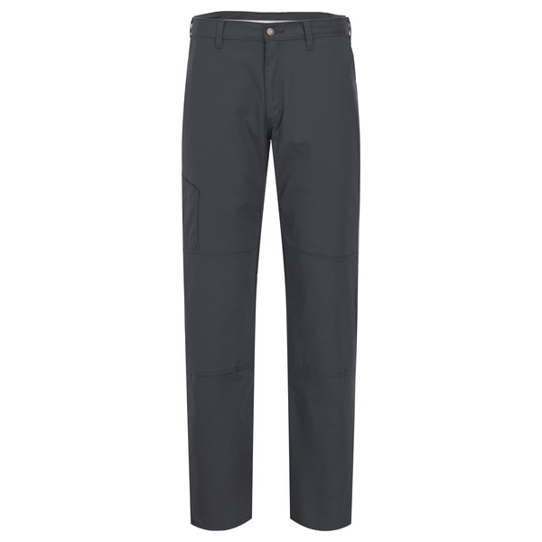 Dark Charcoal - Men's Multi-Pocket Performance Shop Pant - Front