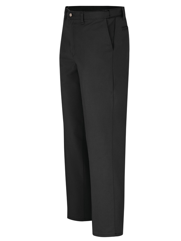 Men's Premium Industrial Flat Front Comfort Waist Pant - Front
