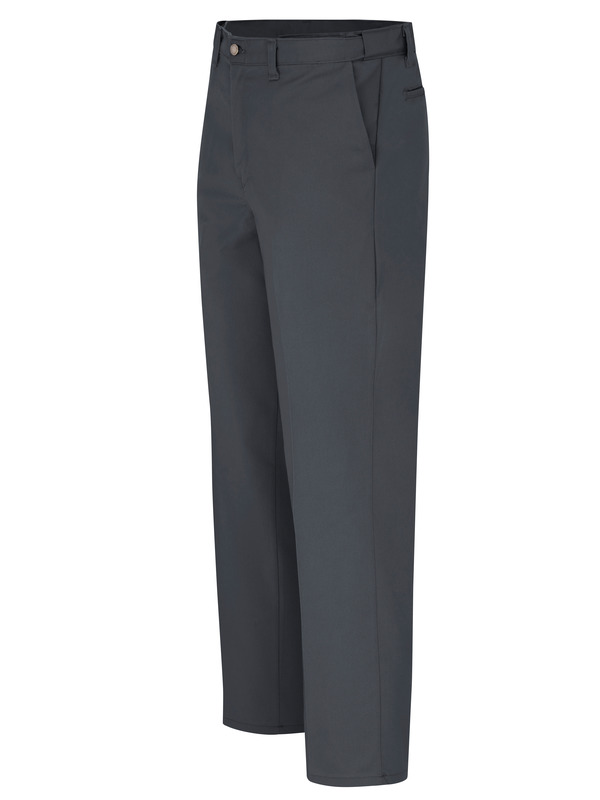 Men's Premium Industrial Flat Front Comfort Waist Pant - Front