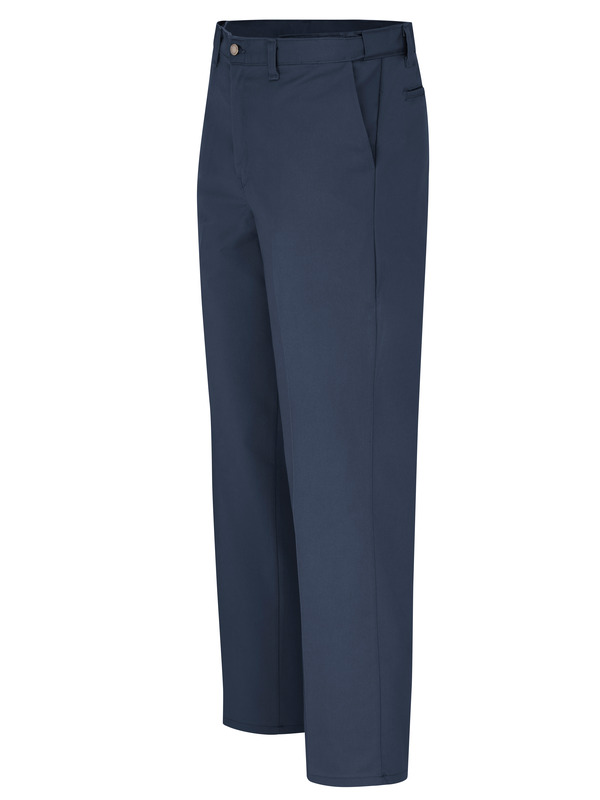 Men's Premium Industrial Flat Front Comfort Waist Pant - Front