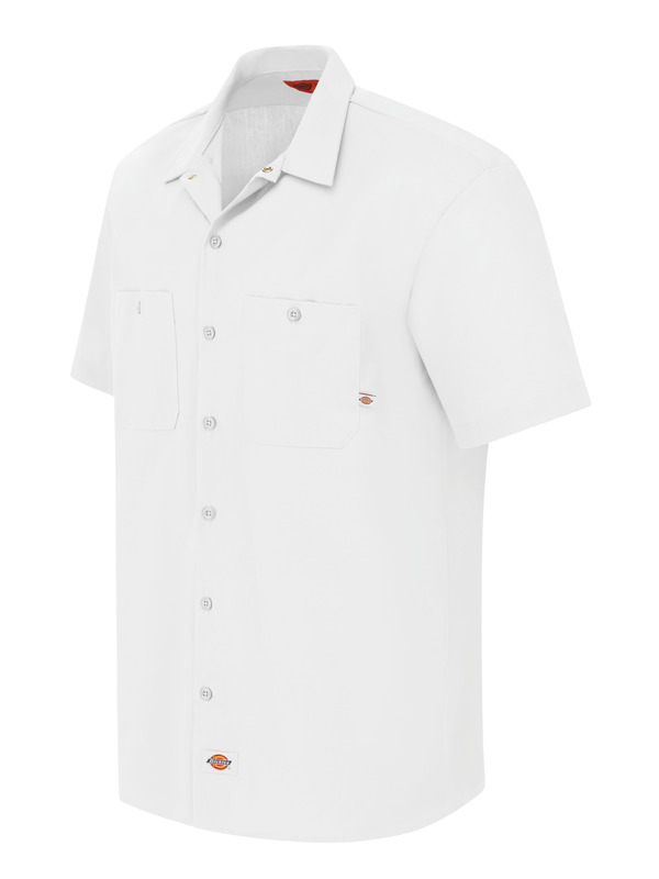Men's Industrial Short-Sleeve Work Shirt - Front