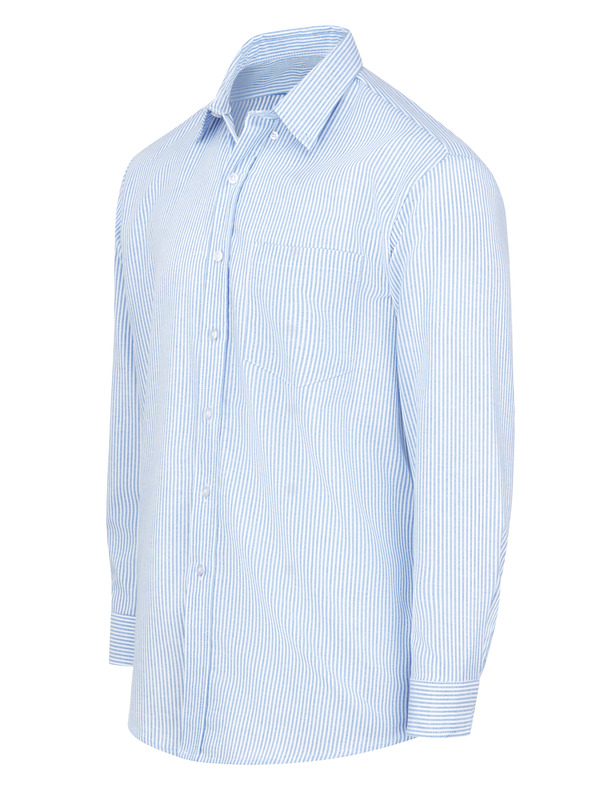 Men's Button-Down Long-Sleeve Oxford Shirt - Front