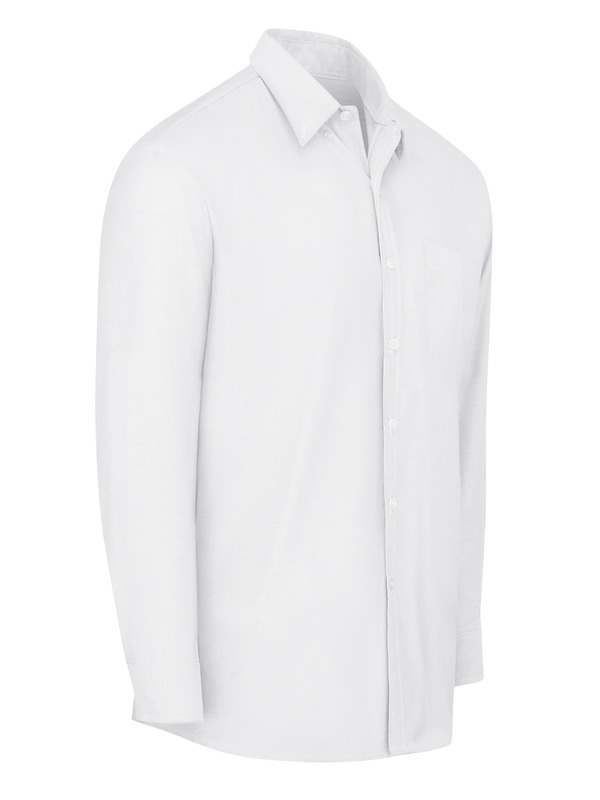 Men's Button-Down Long-Sleeve Oxford Shirt - Front