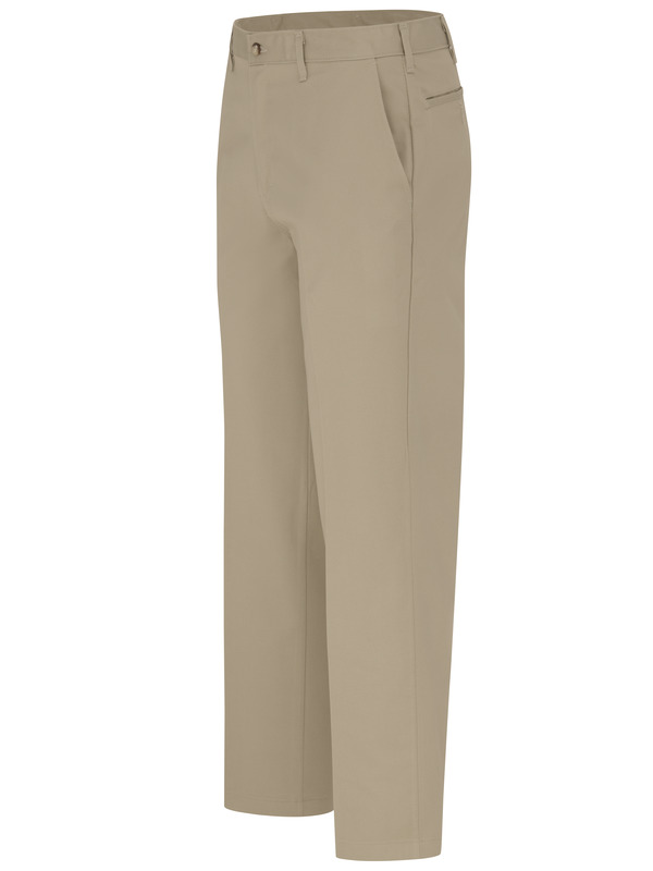 Men's Cotton Flat Front Casual Pant - Front