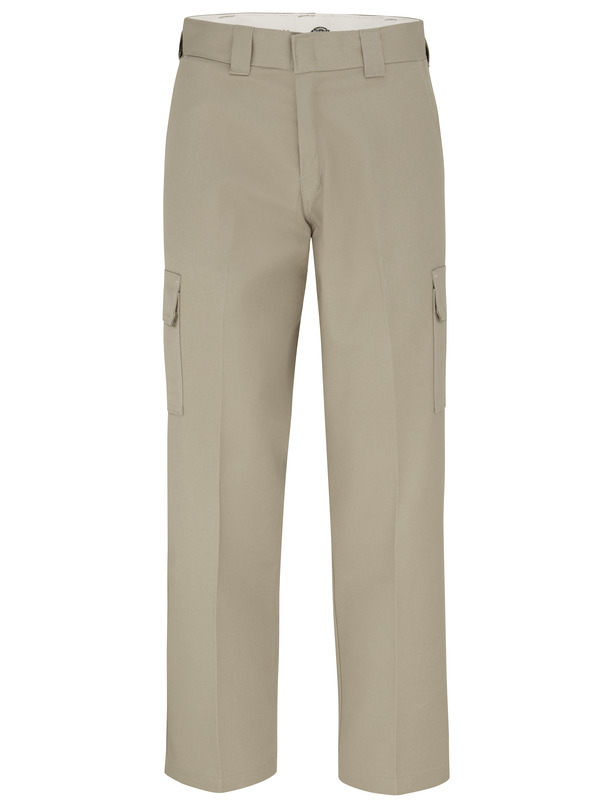 Desert Sand - Men's Industrial Relaxed Fit Straight Leg Cargo Work Pant - Front