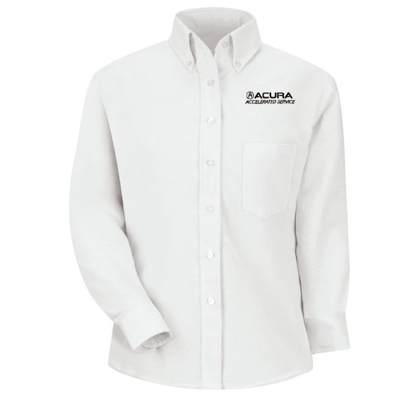 Acura® Accelerated Women's Long Sleeve Executive Oxford Dress Shirt Acura® Accelerated Women's Long Sleeve Executive Oxford Dress Shirt