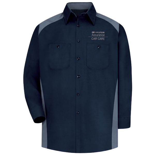 Hyundai® Assurance Car Care Long Sleeve Motorsports Shirt Hyundai® Assurance Car Care Long Sleeve Motorsports Shirt