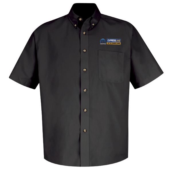 Mopar® Express Lane Men's Short Sleeve Meridian Performance Twill Shirt Mopar® Express Lane Men's Short Sleeve Meridian Performance Twill Shirt