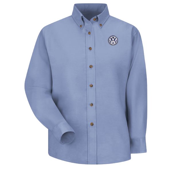 Volkswagen® Women's Long Sleeve Poplin Dress Shirt Volkswagen® Women's Long Sleeve Poplin Dress Shirt