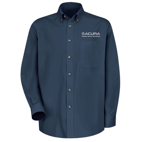 Acura® Precision Men's Long Sleeve Meridian Performance Twill Shirt Acura® Precision Men's Long Sleeve Meridian Performance Twill Shirt