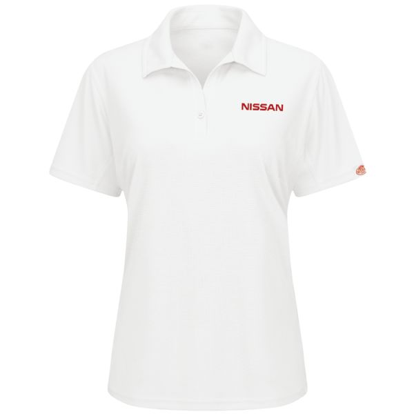 Nissan® Women's Short Sleeve Performance Knit® Flex Series Pro Polo Nissan® Women's Short Sleeve Performance Knit® Flex Series Pro Polo