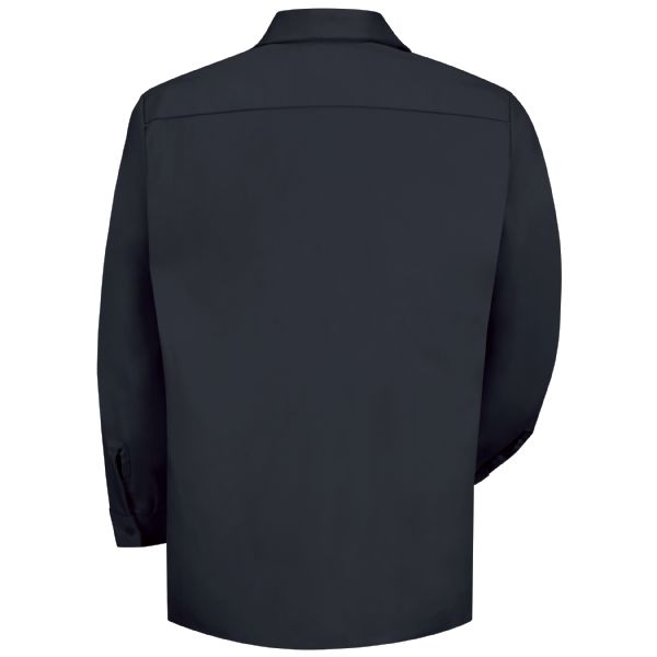 Men's Long Sleeve Wrinkle-Resistant Cotton Work Shirt - WWOF Wholesale