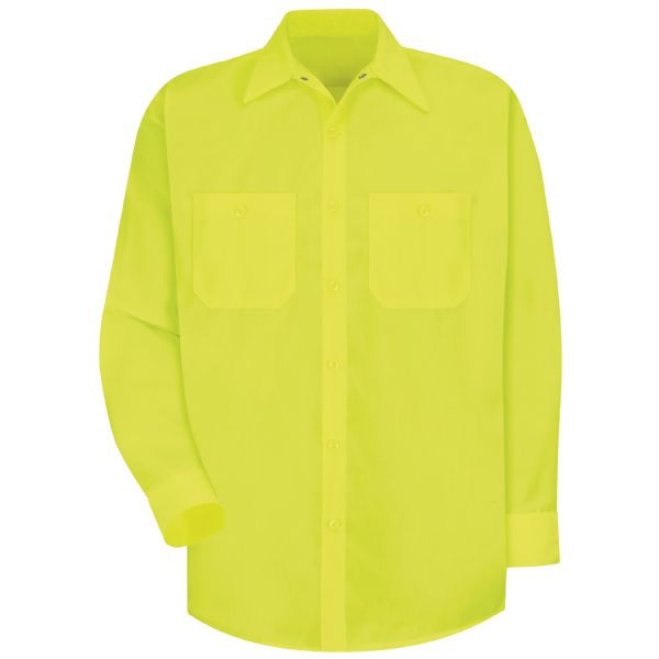 Long Sleeve Enhanced Visibility Work Shirt - WWOF Wholesale Product Guide