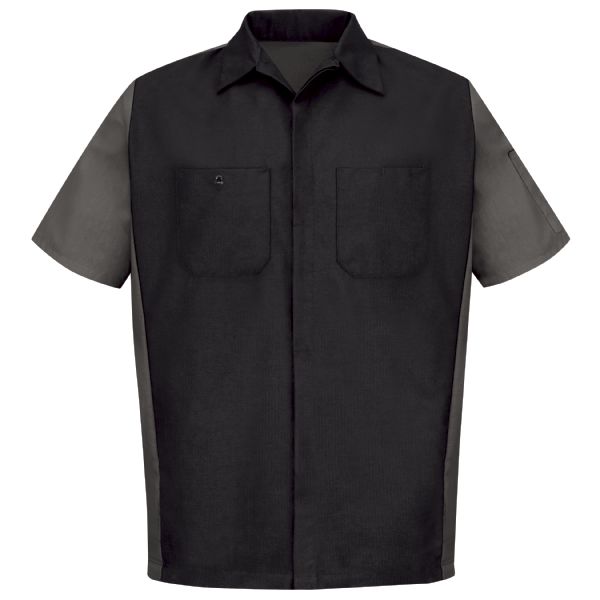 Men's Short Sleeve Two-Tone Crew Shirt - WWOF Wholesale Product Guide