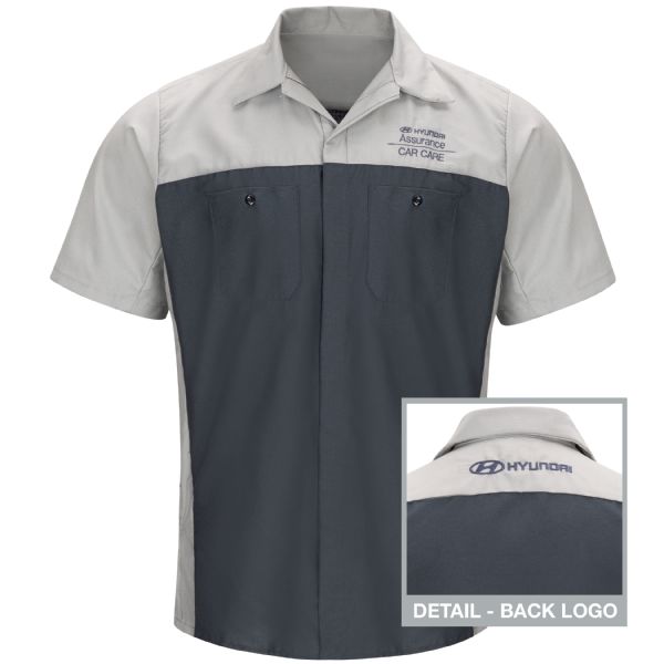 Hyundai® Assurance Car Care Short Sleeve Technician Shirt Hyundai® Assurance Car Care Short Sleeve Technician Shirt