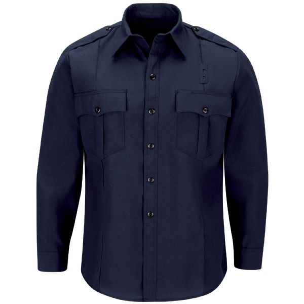 Men's Classic Long Sleeve Fire Officer Shirt - WWOF Wholesale Product Guide