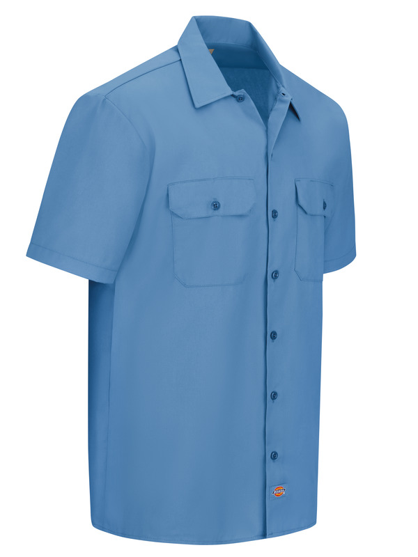 Camisa de Trabajo Dickies 1574 Manga Corta para Hombre– UNIQ Uniformes