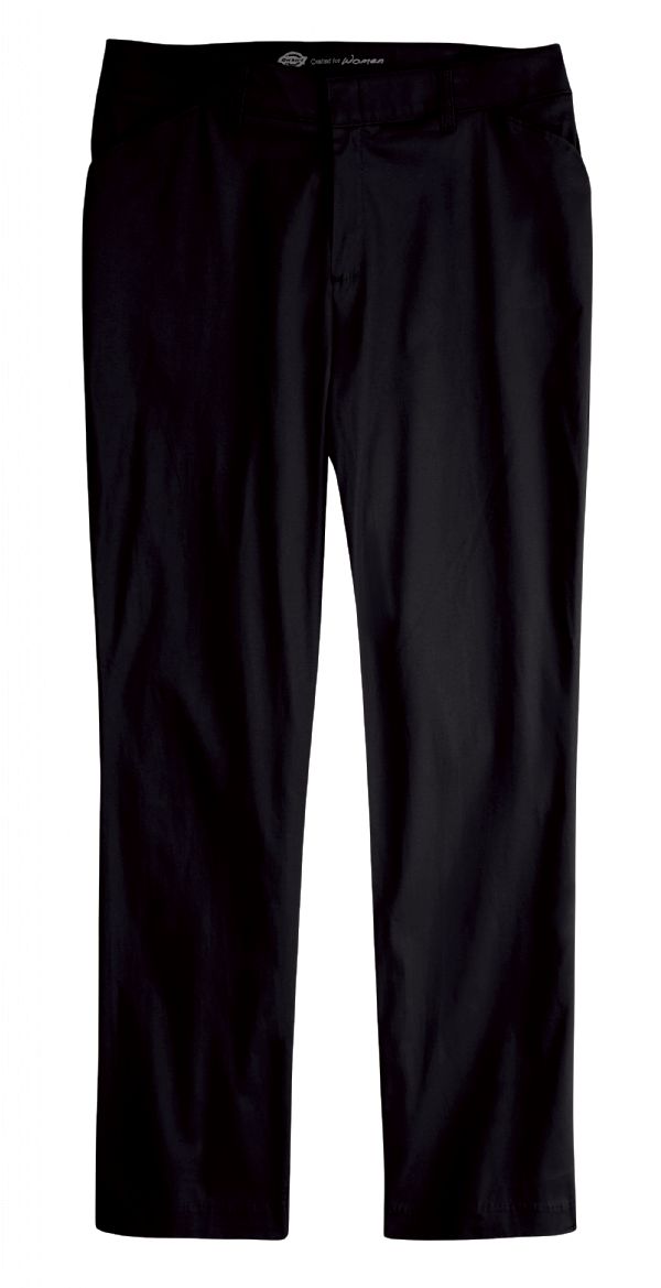 Black - Women's Stretch Twill Pant - Front