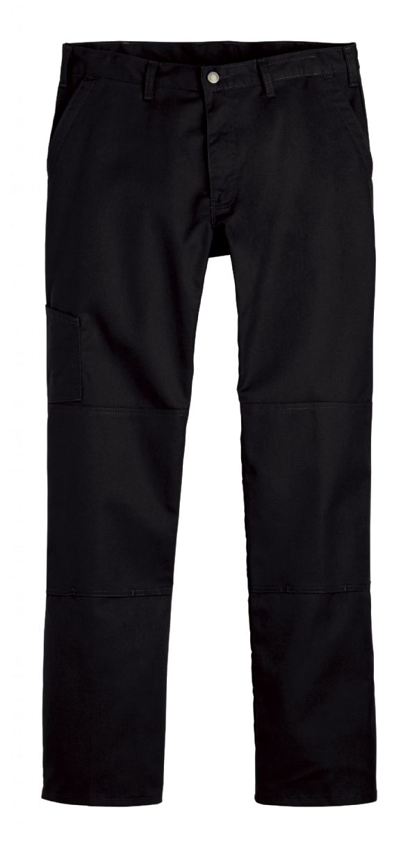 Black - Men's Multi-Pocket Performance Shop Pant - Front