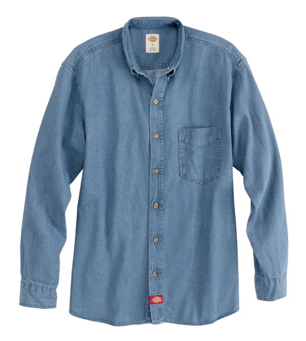 Long sleeve denim shirts hotsell